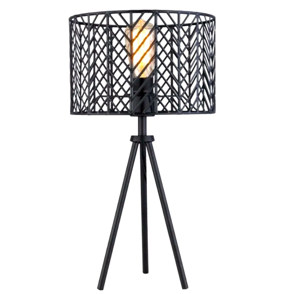 18.5" Cage Tripod Table Lamp